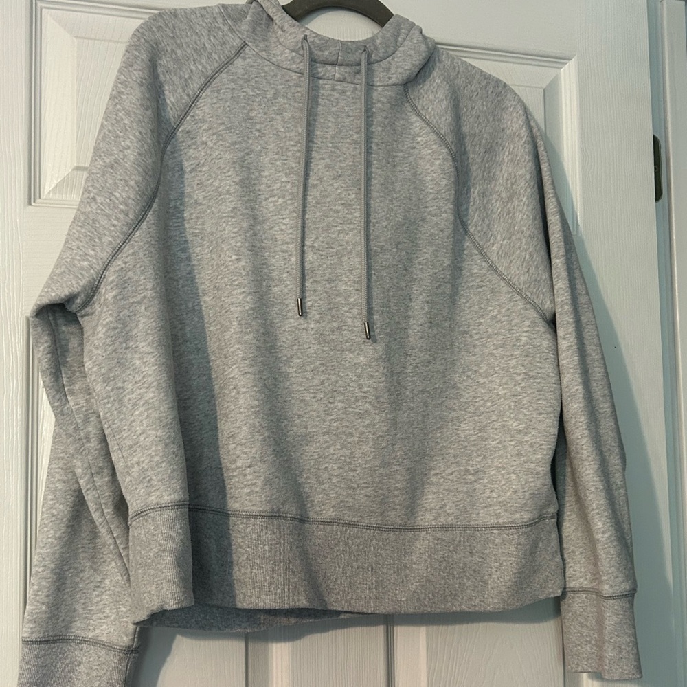 Gray Hoodie Sweatshirt